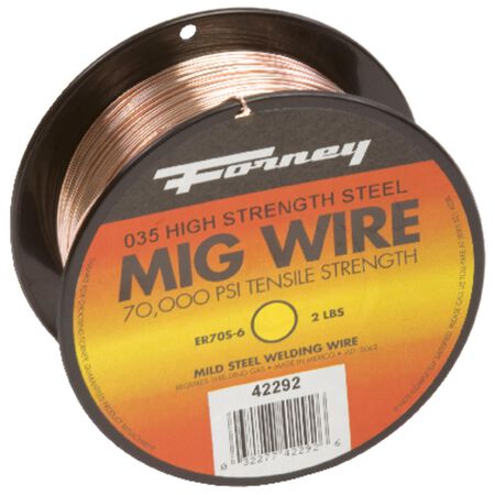 Forney ER70S-6 0.035 in. Mild Steel MIG Welding Wire 70000 psi 2 lb