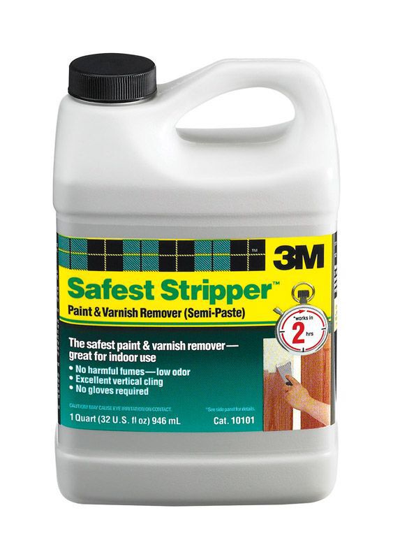 3M Safest Stripper Paint Remover 1 qt. Stine Home + Yard The Family