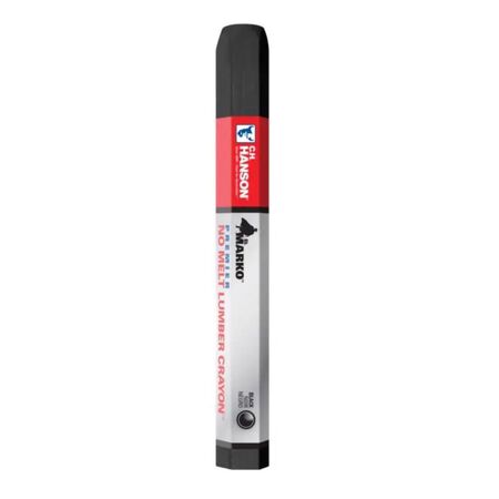 C.H. Hanson 4.5 in. L Lumber Crayon Black 1 pc