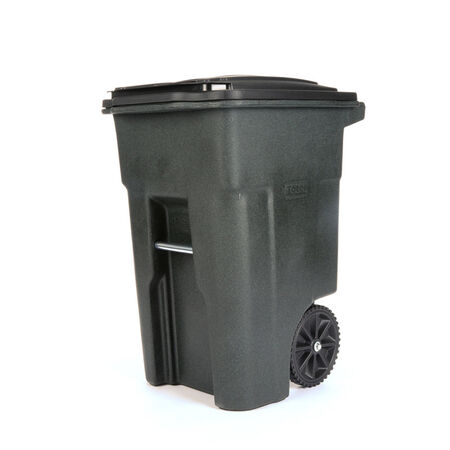 Toter 48 gal Polyethylene Wheeled Garbage Can Lid Included