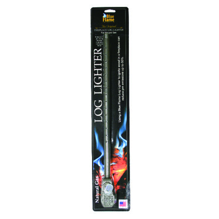 Blue Flame Black Steel Log Lighter