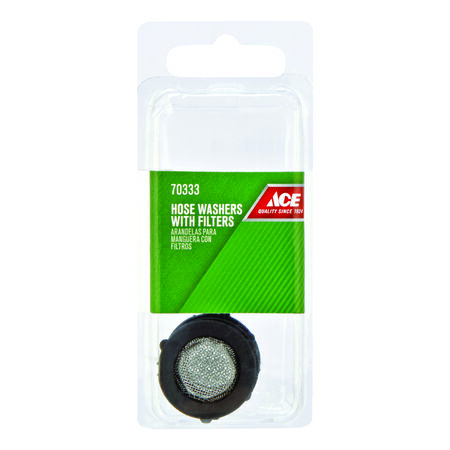 Ace Brass/Rubber Non-Threaded Female Filter Hose Washer