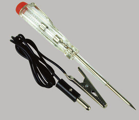 Custom Accessories 12 volts Black/Silver Use with most 6-12V appliances Voltage Tester 1 pk