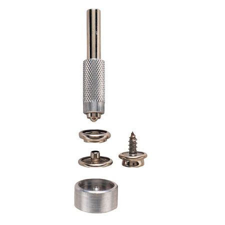 General 3/8 in. D X - in. D Brass Grommet 6 pk