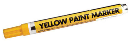Forney Permanent Paint Marker Yellow
