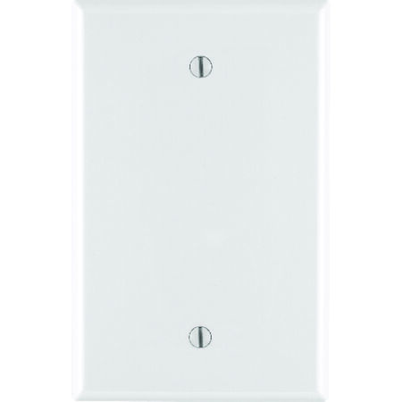 Leviton White 1 gang Nylon Blank Wall Plate 1 pk