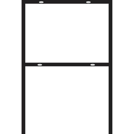 HILLMAN Black Sign Frame 24 in. H X 18 in. W