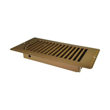 US Hardware RV Floor Register Deluxe 1 pk