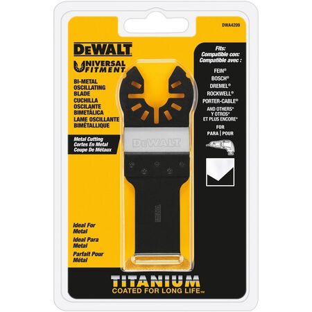 DeWalt Universal Fitment Titanium Oscillating Blade 1 Piece