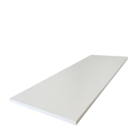 NB 5/8 in. H x 12 in. W x 48 in. D White Wood Shelf Board