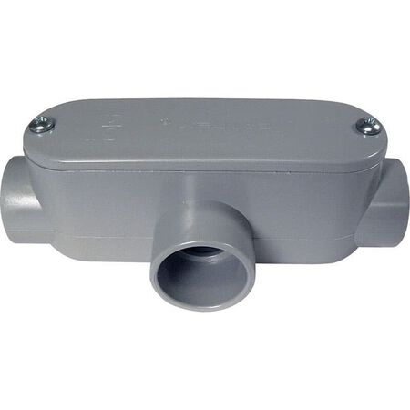 Cantex 3/4 in. D PVC Conduit Body For PVC 1 pk