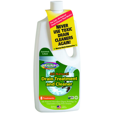 Drainbo The Natural Solution Liquid Drain Cleaner 32 oz