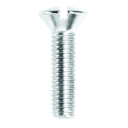 Danco No. 10-32 S X 3/4 in. L Slotted Oval Head Brass Faucet Handle Screw 1 pk