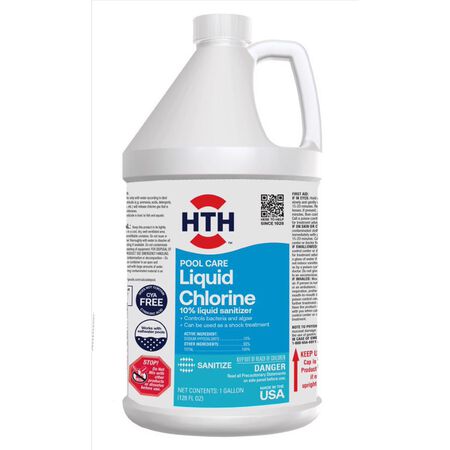 HTH Pool Care Liquid Chlorinating Chemicals 1 gal