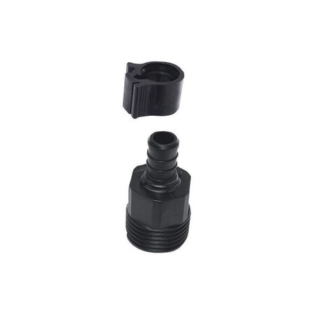 Flair-It PEXLock 1/2 in. PEX X 3/4 in. D PEX Plastic Garden Hose Swivel