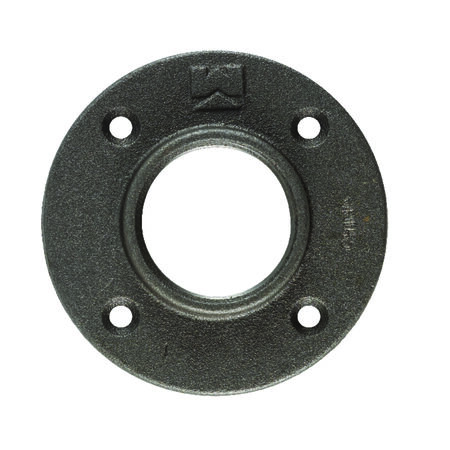 STZ Industries 3/4 in. FIP each Black Malleable Iron Floor Flange