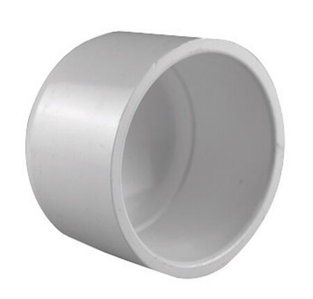 Charlotte Pipe Schedule 40 1 in. Slip PVC Cap 1 pk