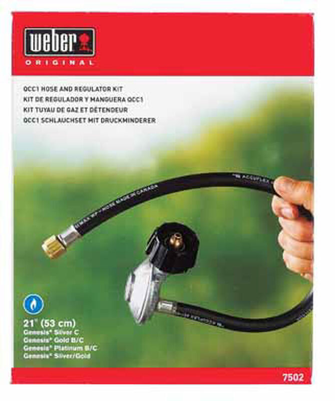 er Rubber Gas Line Hose and Regulator 21 in. H 21 in. Stine Home