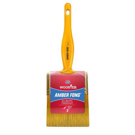 Wooster Amber Fong 3 in. Soft Flat Paint Brush