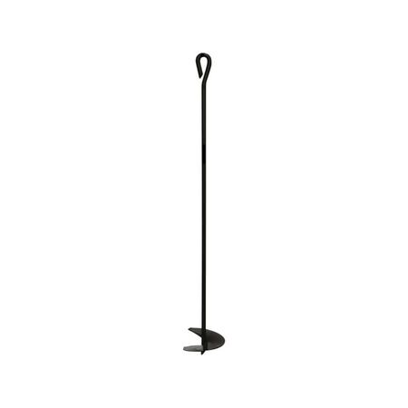 Tie Down Engineering 1/2 in. D X 30 in. L Steel Oval Head Anchor Eye with Auger 1 pk