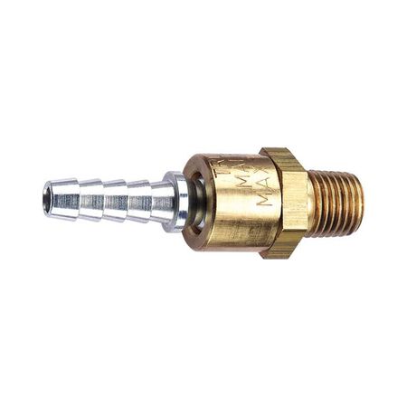 Tru-Flate Brass Air Line Swivel Fitting 1/4 in. Male 1 pc