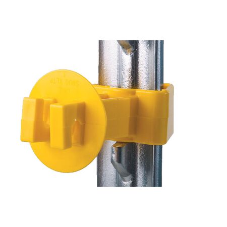 Dare Snug T-Post Insulator Yellow