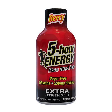 5-hour Energy Extra Strength Sugar Free Berry Energy Shot 1.93 oz