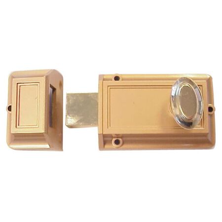 Ace Gold Painted Zinc Night Latch