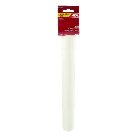 Ace 1-1/2 in. D X 12 in. L Polypropylene Extension Tube