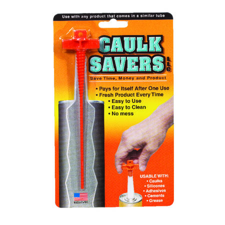 Red Devil Orange Professional Plastic Reusable Caulk Plug 1 pk