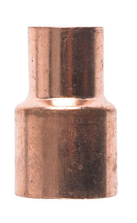 Nibco 3/4 in. Sweat X 1/2 in. D Sweat Copper Coupling with Stop 1 pk