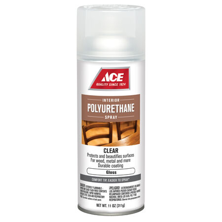 Ace Interior Gloss Clear Polyurethane Spray 11 oz