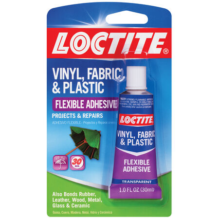 Loctite Vinyl, Fabric & Plastic High Strength Polyurethane Flexible Adhesive 1 oz