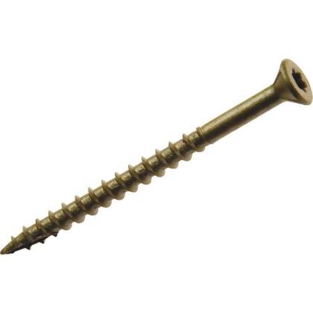 Grip-Rite Screw PGP Gold Str Dr 3-1/2
