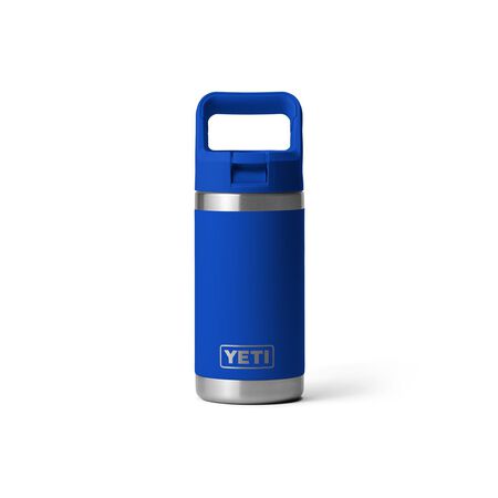 YETI Rambler Jr. 12 oz Royal Blue BPA Free Insulated Kids Water Bottle w/Straw