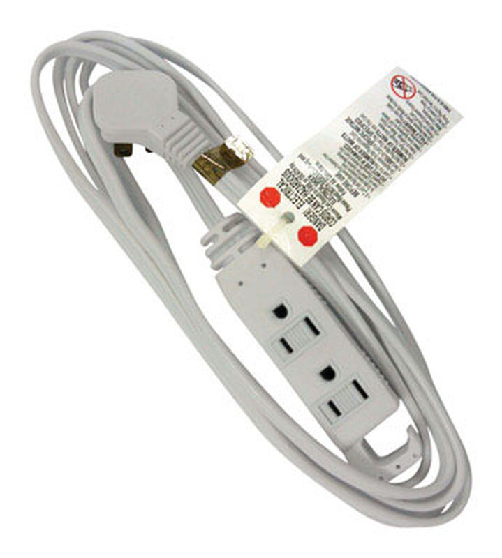 Ace Indoor Extension Cord 16/3 STP3 12 ft. L White Stine Home + Yard