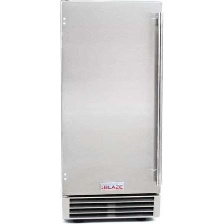 Blaze 50 Lb. 15 in. Outdoor Rated Ice Maker With Gravity Drain