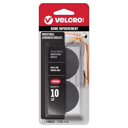 VELCRO Brand ONE-WRAP Small Nylon Hook and Loop Fastener 1-7/8 in. L 4 pk