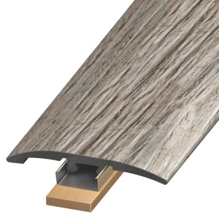 Versatrim Slim Trim 3-in-1 Floor Molding Boulder Oak