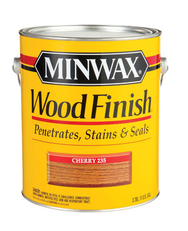 Minwax Wood Finish Transparent Oil-Based Wood Stain Cherry 1 gal.