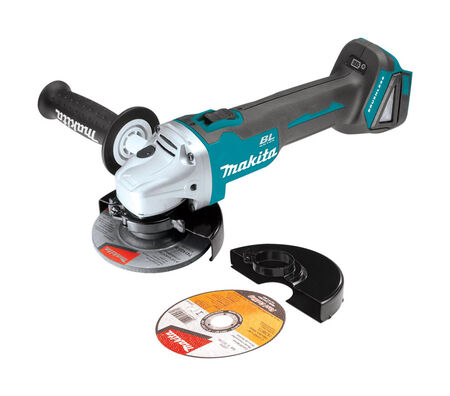 Makita 18V LXT 4-1/2 in. Dia. Cordless 8 500 rpm 18 volts Cut-Off/Angle Grinder