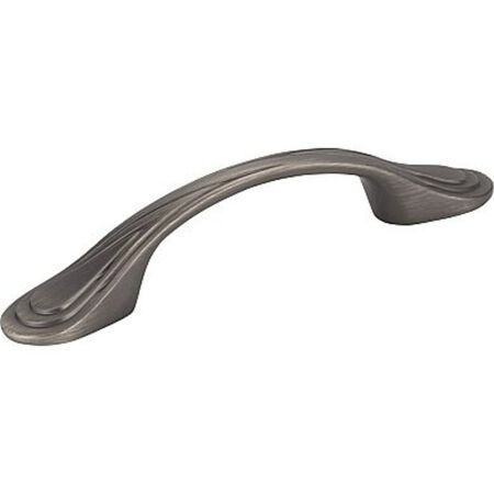 Elements Westbury 5-3/16 in. Zinc Cabinet Pull Brushed Pewter