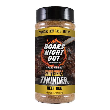 Boars Night Out Southern Thunder Bar-B-Q Rub/Seasoning 11.2 oz
