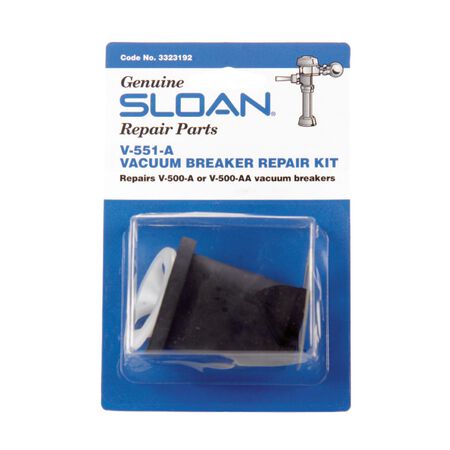 Sloan Vacuum Breaker Repair Kit Black Plastic/Rubber