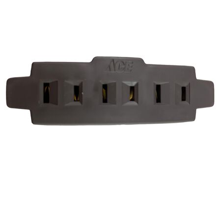 Ace Polarized 3 outlets Adapter 1 pk