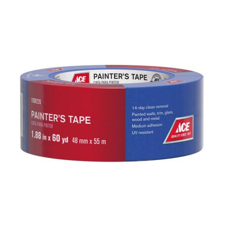 Ace Clean Release 1.88 in. W X 60 yd L Blue Medium Strength Painter's Tape 1 pk
