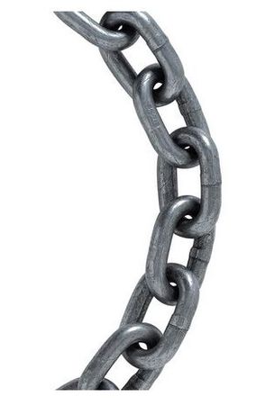 Koch Industries 5/16 in Sizes Welded Carbon Steel Grade 43 High Test Chain 5/16 in. D X 10 ft. L