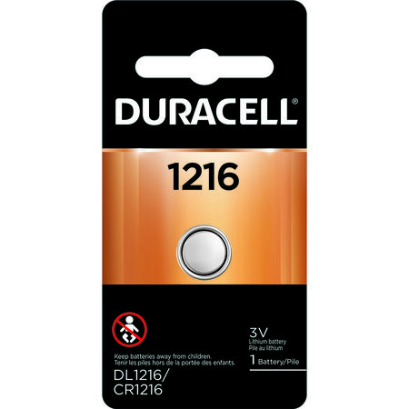 Duracell Lithium 1216 3.5 V 30 Ah Medical Battery 1 pk