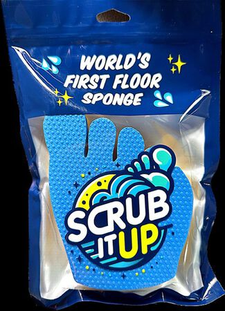 Sponge Floor Scrub It Up