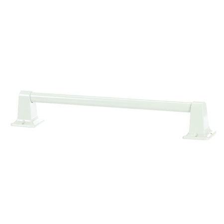 Delta Grab Bar White Stainless Steel 17.63 in. L